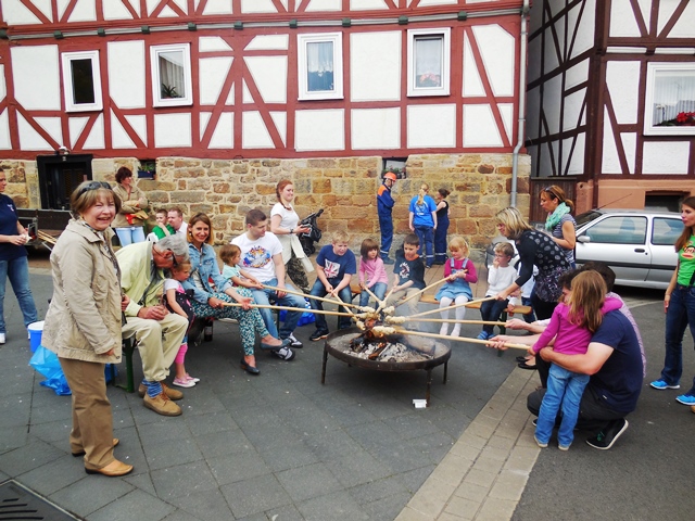 stockbrot gruppenbild